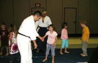 Aikido Class/Demo At Travis Elementary School on 4/17/2008